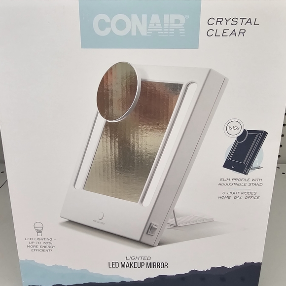 CONAIR - Crystal Clear LED Makeup Mirror - White
